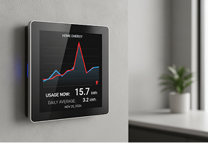Energy monitor spike